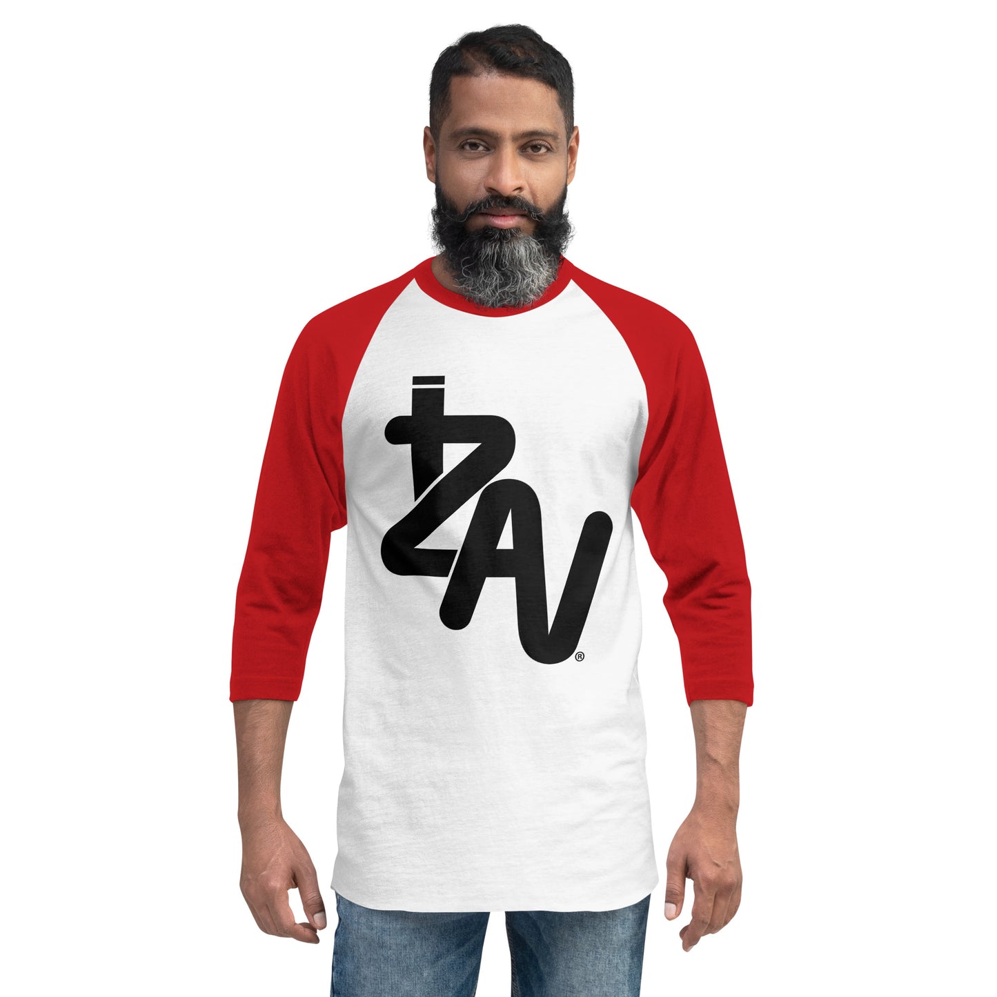 3/4 sleeve raglan shirt