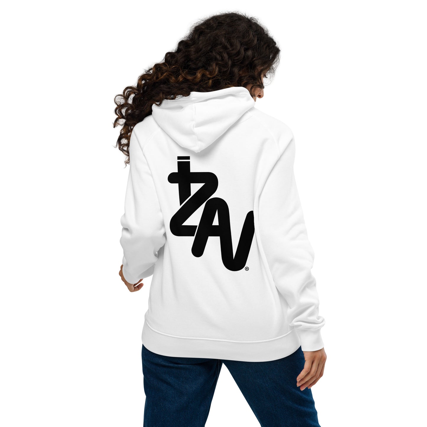 Unisex eco raglan hoodie